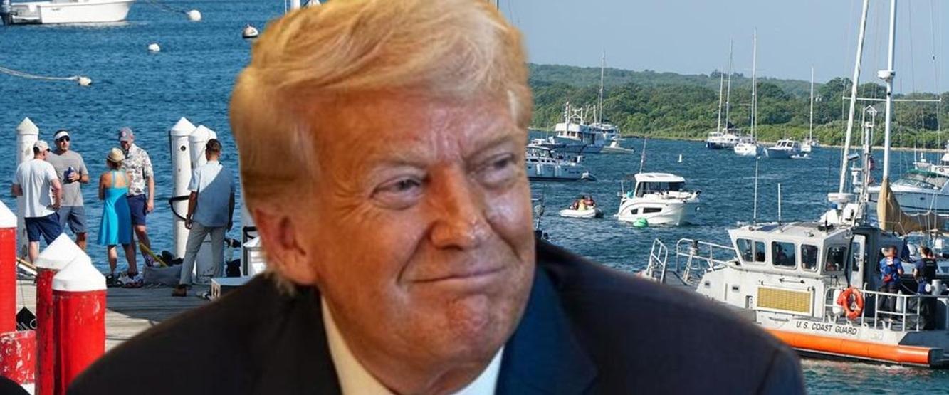 ABD Başkanı Trump’ın gelini kürek sörfü yaptı Ada tatilinde Gizli Servis ajanları