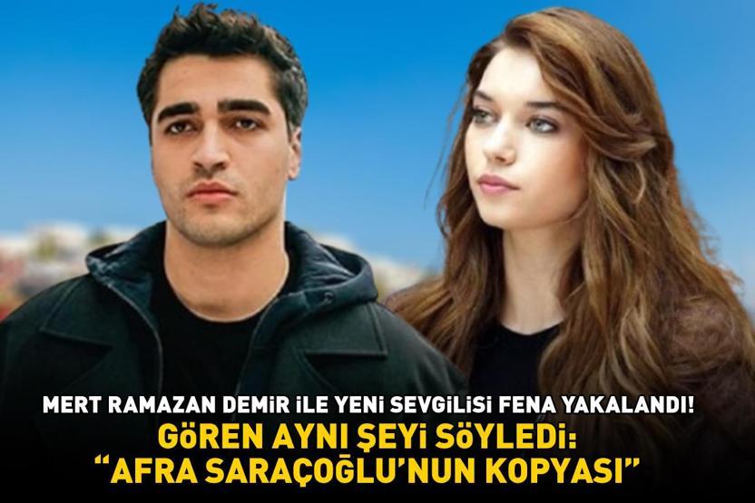 Yalı Çapkınının Feriti Mert Ramazan Demir yeni sevgilisi ile dudak dudağa Gören aynı şeyi söyledi: Afra Saraçoğlunun kopyası