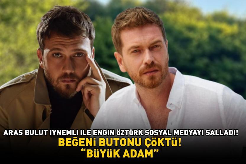 At çiftliğinde pozlar Aras Bulut İynemli ile Engin Öztürk sosyal medyayı salladı: BÜYÜK ADAM