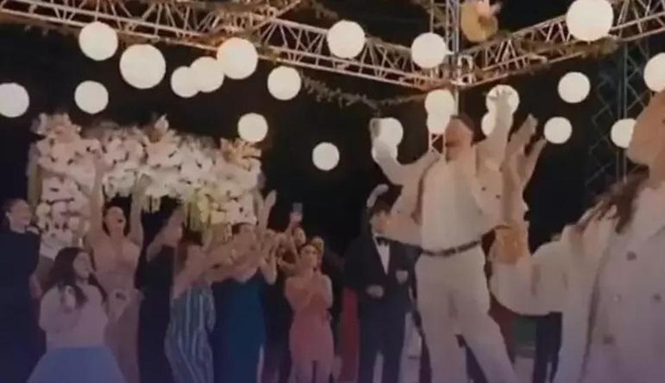 Sosyal medyada yoğun ilgi gördü NBA oyuncusu Alperen Şengünden düğün çiçeğine blok