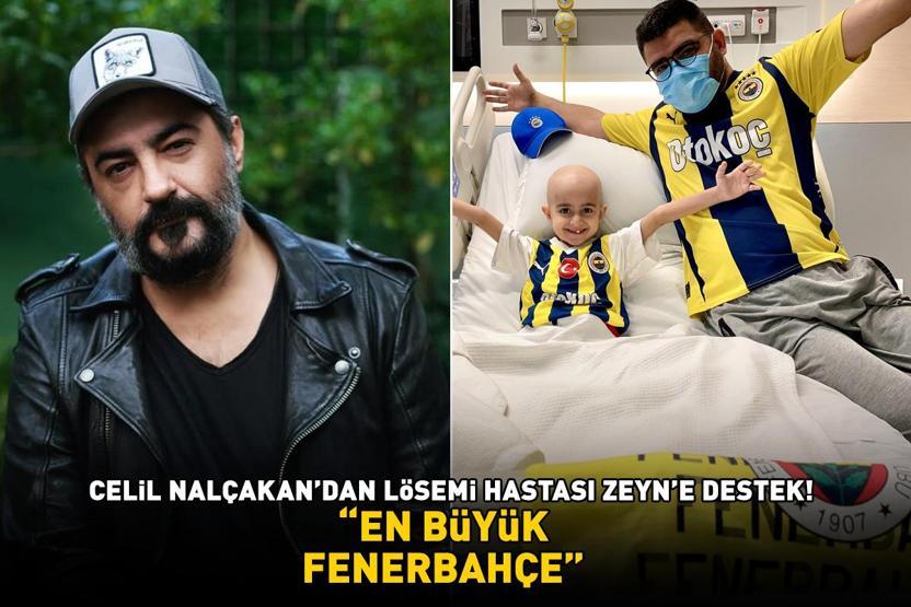 Poyraz Karayelin Zülfikarı Celil Nalçakandan lösemi hastası minik çocuğa destek