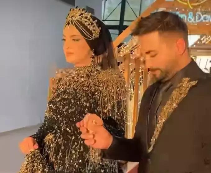 KADİR EZİLDİ İLE GAMZE TÜRKMENİN DÜĞÜNÜNDEN İLK KARELER Gören aynı şeyi söyledi: Maşallah, gönlünüzce olsun her şey