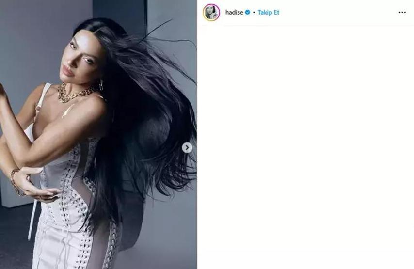 Hadise Yine Şaşırttı Eski Halinden Eser Yok