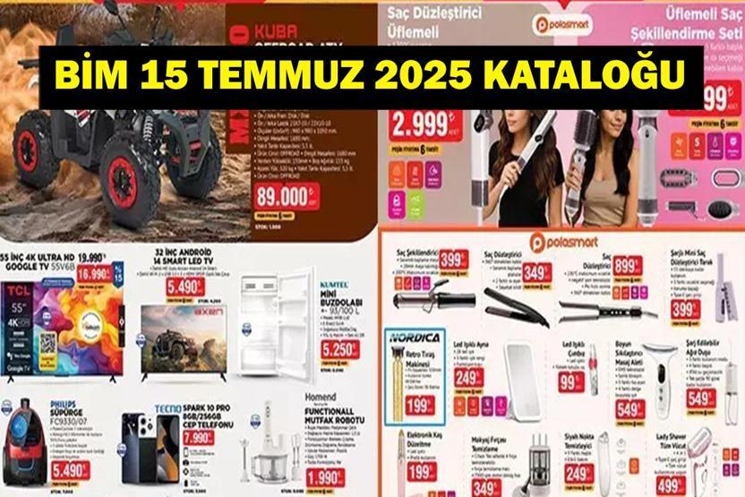 BİM 15 TEMMUZ 2025 KATALOĞU: 15 Temmuz Salı BİM Aktüel Kataloğunda Neler Var Bu Hafta BİMde Neler İndirimde