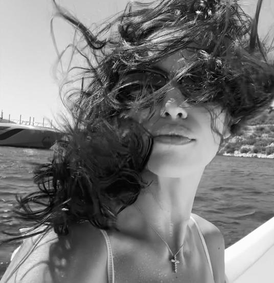 Ünlü model İstanbula hayran kaldı Irina Shayktan Yerebatan Sarnıcı pozu