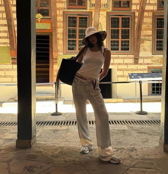 Ünlü model İstanbula hayran kaldı Irina Shayktan Yerebatan Sarnıcı pozu