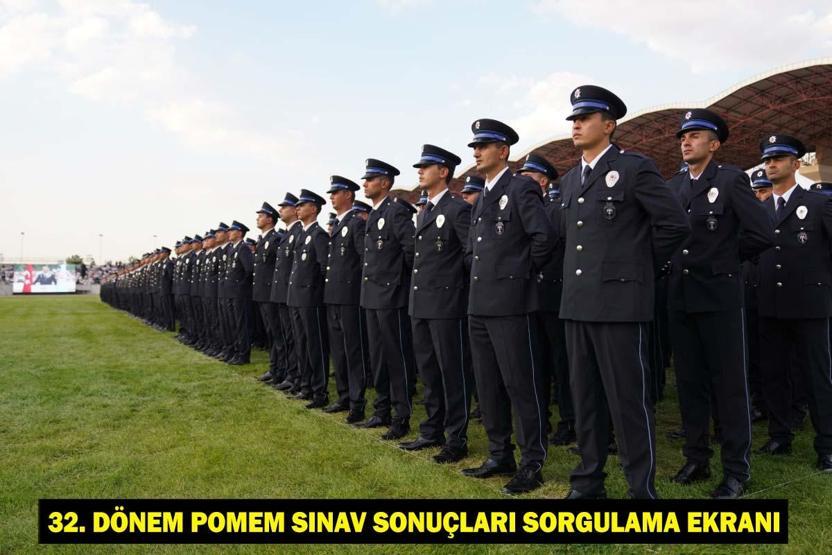 32. DÖNEM POMEM SINAV SONUÇLARI SORGULAMA EKRANI (Polis Akademisi Sınav Sonucu Sorgulama) POMEM yedek sonuçları ne zaman açıklanacak