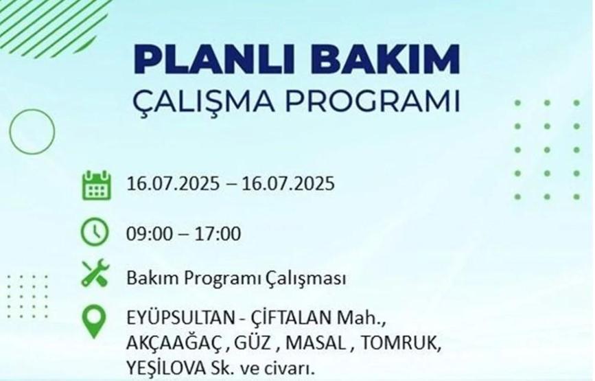 İSTANBUL’DA ELEKTRİKLER NE ZAMAN GELECEK İstanbul’da 21 İlçede Elektrik Kesintisi 16 Temmuz 2025
