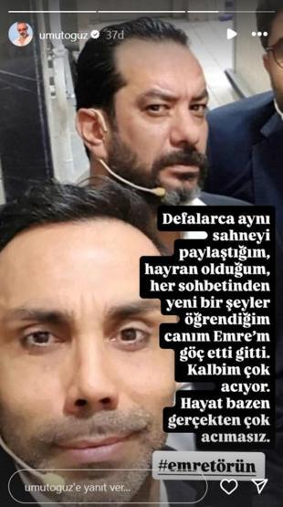 Ünlü oyuncu hayatını kaybetti Kanser karaciğerine sıçramıştı EMRE TÖRÜN KAÇ YAŞINDA