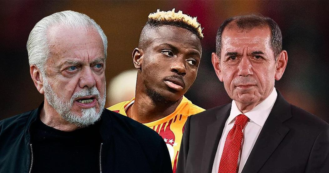 Napoli - Galatasaray arasında Victor Osimhen savaşı De Laurentiis, sabır testinden geçiriyor...