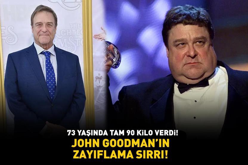 73 YAŞINDA TAM 90 KİLO VERDİ John Goodmanın zayıflama sırrı Meğer bu zorlu sürecin üstesinden böyle gelmiş