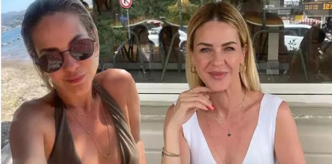 Emine Ünden 47 Yaşında Mayolu Pozlar Fiziğiyle Göz Kamaştırıyor