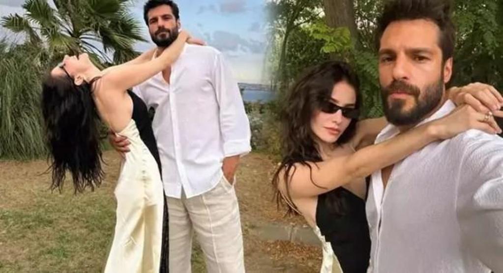 Özge Gürel ve Serkan Çayoğlundan Evliliklerinin 3. Yılında Romantik Kutlama