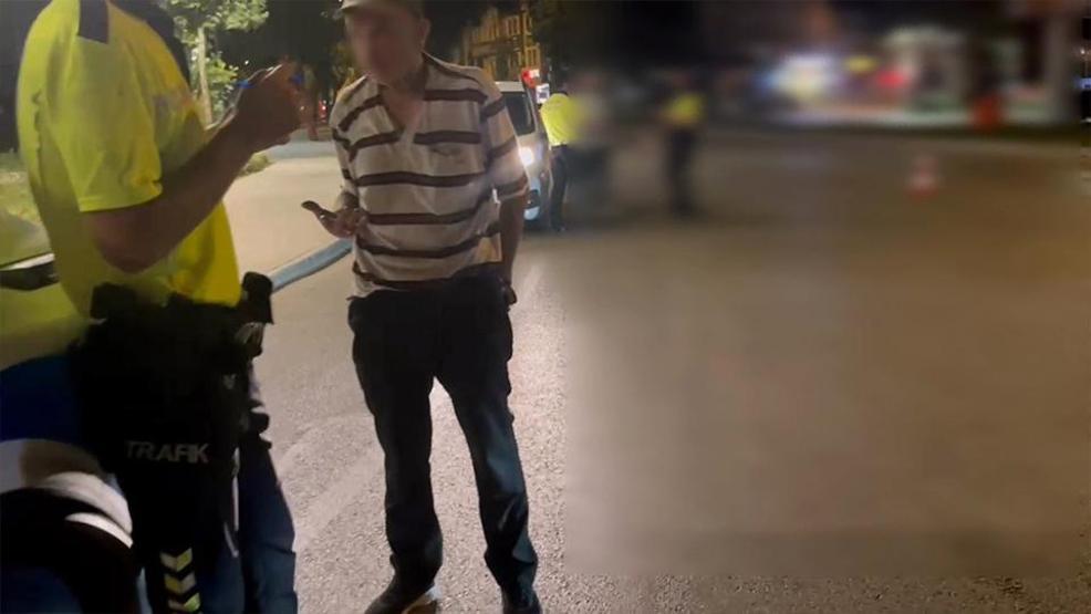 Ben giderken seyredin dedi cezadan kaçamadı Bisikletli sürücüye 9 bin TLlik tarife
