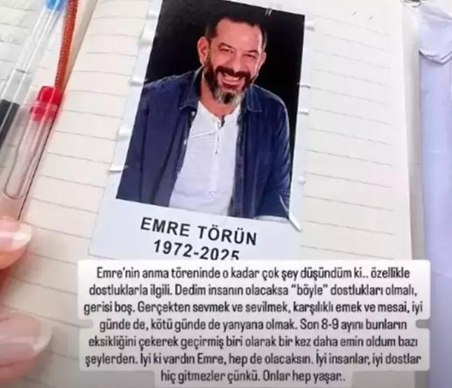 Müjde Uzman, Emre Törün’ün Cenazesinde Gözyaşlarına Boğuldu: İyi İnsanlar Hep Yaşar