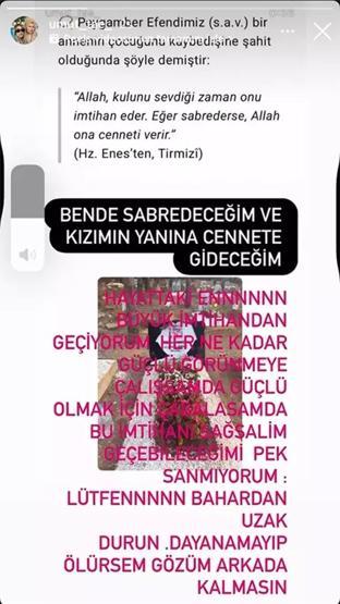 Nihal Candanın annesi Umut Candandan duygusal paylaşım: KIZIMIN YANINA CENNETE GİDECEĞİM