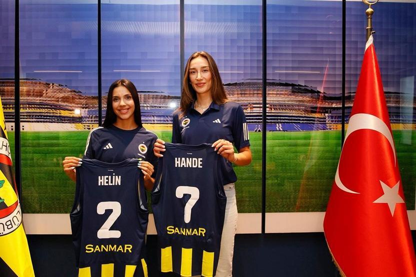 Hande Baladın ve Helin Kayıkçı, Fenerbahçe’ye imzayı attı