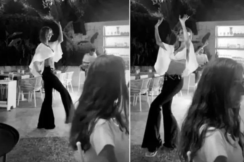 Çağla Şıkel Çeşme Tatilinde Oryantal Dansıyla Göz Doldurdu