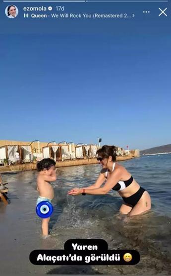2 yıllık evliliğini bitirmişti Ezgi Moladan tatil paylaşımı