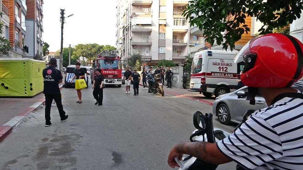 Çatıda köşe kapmaca Öfkeli koca itfaiye ekiplerini peşine taktı