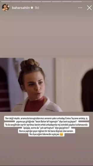 Bahar Şahin ve Mine Tugay Arasındaki Gerilim Büyüyor: Bana Düşman Olan Sensin