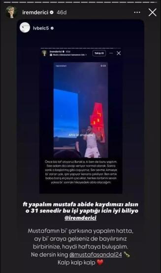 Mustafa Sandal ve Lvbel C5 Arasındaki Tartışmaya İrem Derici de Katıldı