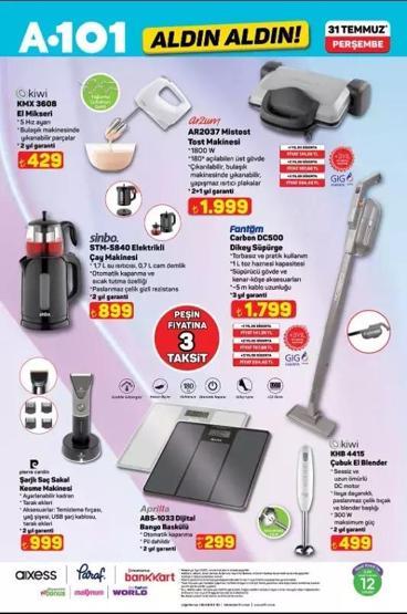 A101 AKTÜEL ÜRÜNLER: 31 Temmuz Kataloğu Bu Hafta A101de Neler Var 150 cc Benzinli Motosiklet ve 125 cc Benzinli Motosiklet Satışta