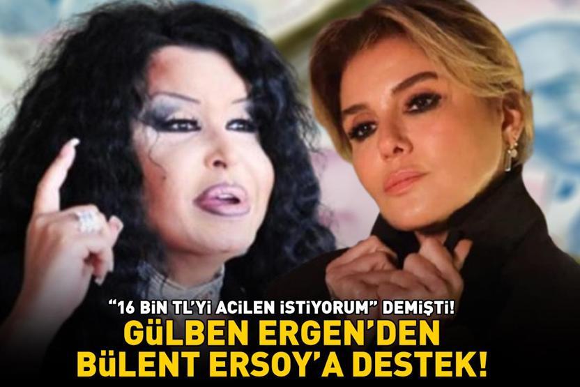 16 BİN TLYİ ACİLEN İSTİYORUM’ DEMİŞTİ Gülben Ergen, Bülent Ersoya bakın nasıl destek verdi