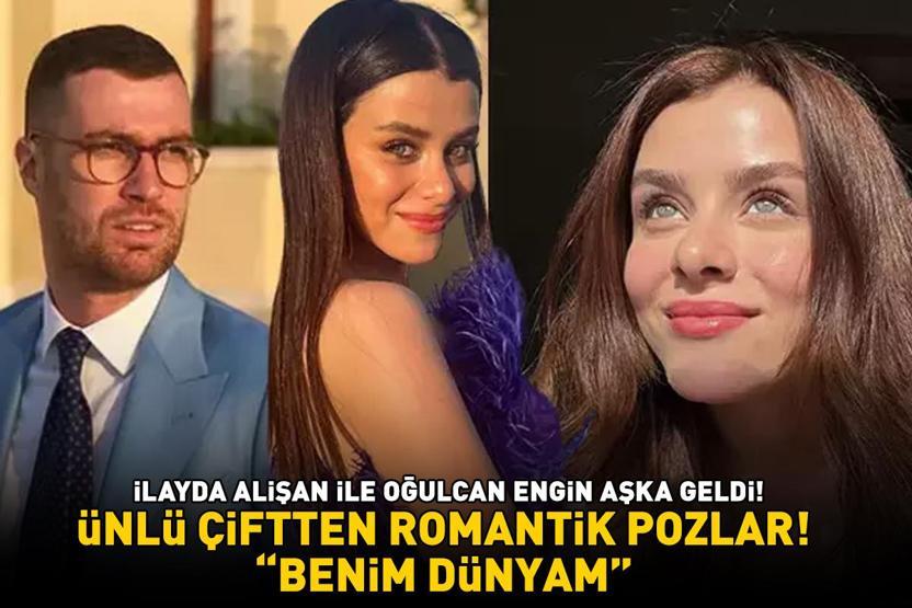 Seda Sayanın müstakbel gelini İlayda Alişan aşka geldi Oğulcan Engin ile böyle poz verdi BENİM DÜNYAM