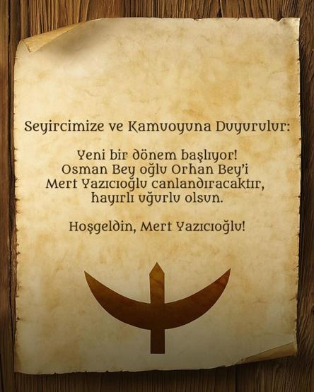 Burak Özçivit gitti Mert Yazıcıoğlu geldi YENİ DÖNEM BAŞLIYOR