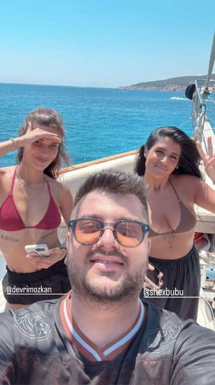 Galatasarayın yıldızı Torreira ile aşk yaşamıştı Devrim Özkan kürek sörfü yaptı, beğeni butonu çöktü: TAM BİR DENİZ KIZI