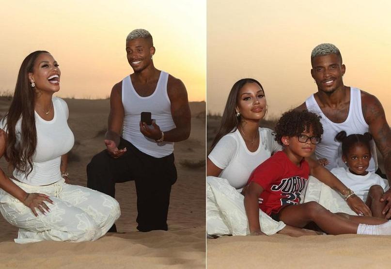 Galatasarayın yıldızı Mario Leminanın büyük aşkı Fanny Neguesha tarzıyla görenleri büyüledi: SENİ SEVİYORUZ YENGE