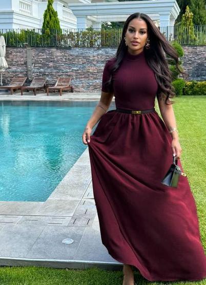 Galatasarayın yıldızı Mario Leminanın büyük aşkı Fanny Neguesha tarzıyla görenleri büyüledi: SENİ SEVİYORUZ YENGE