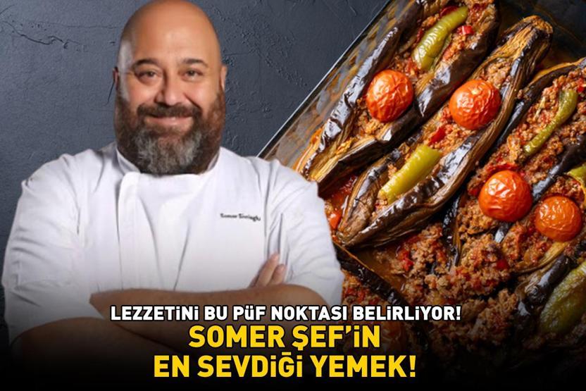 MASTERCHEF SOMER SİVRİOĞLUNUN EN SEVDİĞİ YEMEK 25-30 dakikada pişiyor Karnıyarık bu püf noktası ile daha lezzetli
