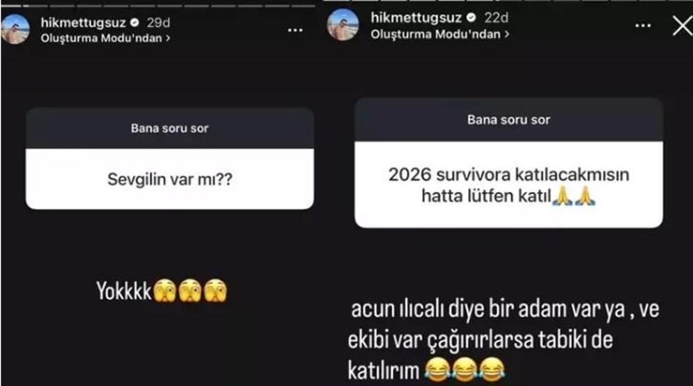 Hikmet Tuğsuzdan Survivor 2026 Açıklaması Türkiyeye Dönüş Tarihini İlk Kez Duyurdu