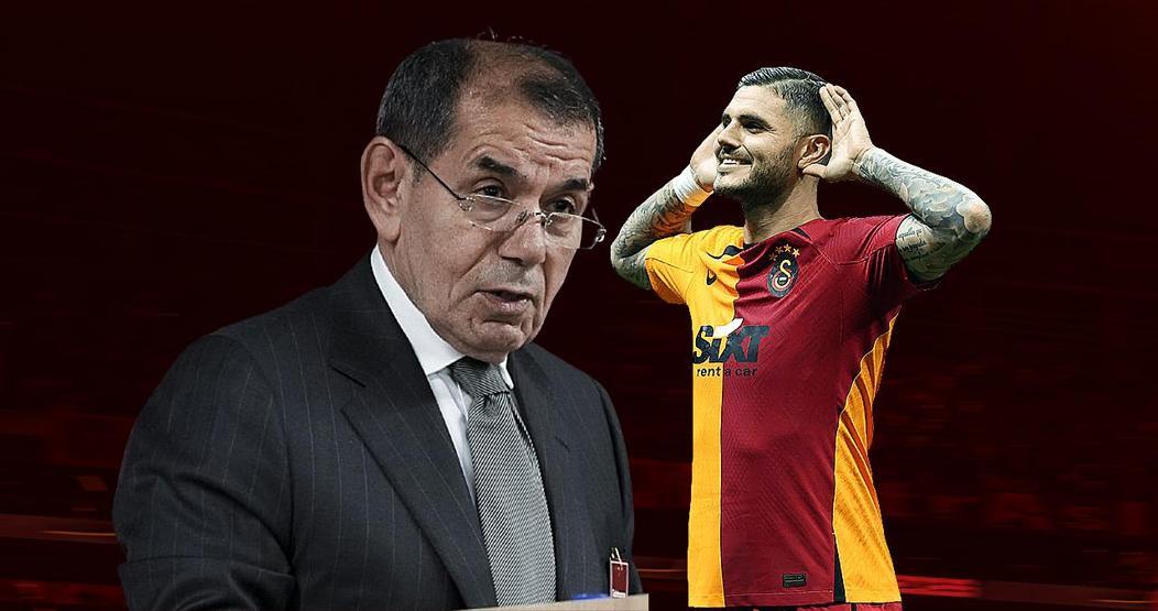 Galatasaray Başkanı Dursun Özbekten Mauro Icardi kararı Düğmeye basıldı...