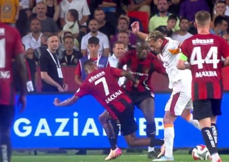 Gaziantep FK - Galatasaray maçının tartışmalı pozisyonları incelendi Penaltı kararı doğru mu