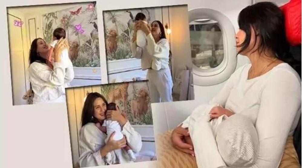 Yeni Anne Sahra Işık, Ailesiyle Mutlu Bir Poz Paylaştı
