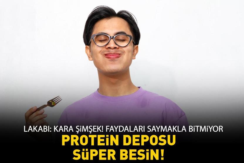Kara Şimşek Diye Biliniyor Protein Deposu Süper Besin: Kalp Sağlığını Koruyor, Sindirimi Destekliyor