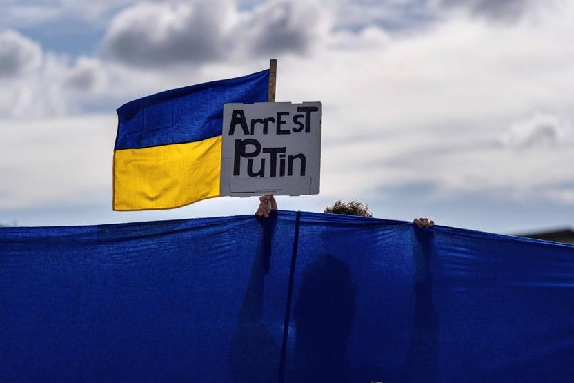 Alaska’da Putin’e protestolu karşılama