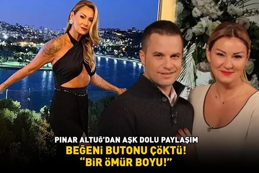 Çocuklar Duymasının Meltemiydi Pınar Altuğdan aşk dolu paylaşım: BİR ÖMÜR BOYU