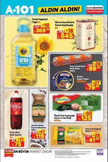 A101 AKTÜEL ÜRÜNLER: 21 Ağustos A101 Kataloğu Bu Hafta Aldın aldın Kataloğunda Neler İndirimde Hoparlör, Kablosuz Klavye, Çamaşır Makinesi, Buzdolabı...