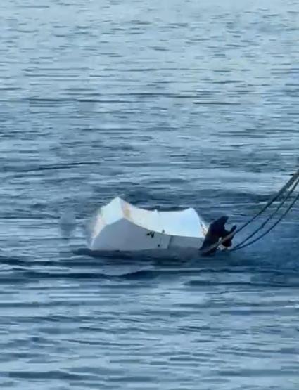Muğlada 12 saat sonra gelen mucize Kayalıklara tırmanarak hayatta kalma mücadelesi: İHA ile tespit edildiler