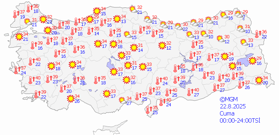 Dikkat Tarih belli oldu: Kavurucu sıcaklar geri dönüyor... 42 dereceye kadar çıkacak
