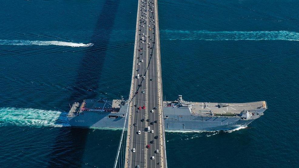 Mavi Vatanın muhafızları Boğazı selamladı: Erdoğana çimariva selamı, Savaronaya büyük ilgi...