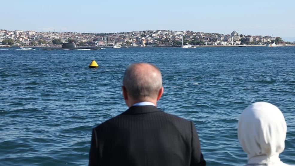 Mavi Vatanın muhafızları Boğazı selamladı: Erdoğana çimariva selamı, Savaronaya büyük ilgi...