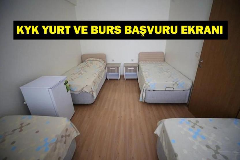 KYK YURT VE BURS BAŞVURU EKRANI: GSB KYK Yurt ve Burs Başvuruları Ne Zaman Başlayacak KYK Yurt ve Burs Başvurusunda Gerekli Belgeler Neler