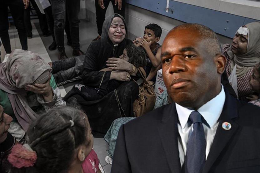 İngiltereden Gazze’de hastaneyi vuran İsrail’e tepki: Dehşete düştüm