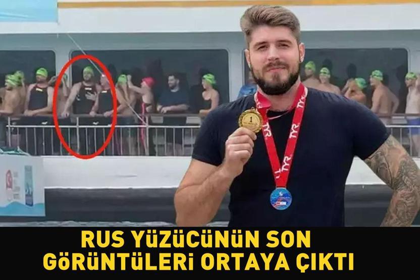 İstanbul Boğazındaki yarışta kaybolmuştu Rus yüzücünün son görüntüleri ortaya çıktı