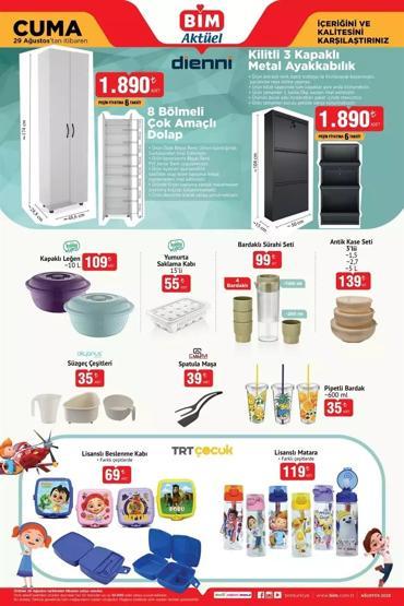 BİM 29 Ağustos Aktüel Ürünler: Teknoloji ve Ev Ürünlerinde Büyük Fırsatlar BİM’de Bu Hafta Neler Var 26-29 Ağustos Aktüel Katalog Detayları
